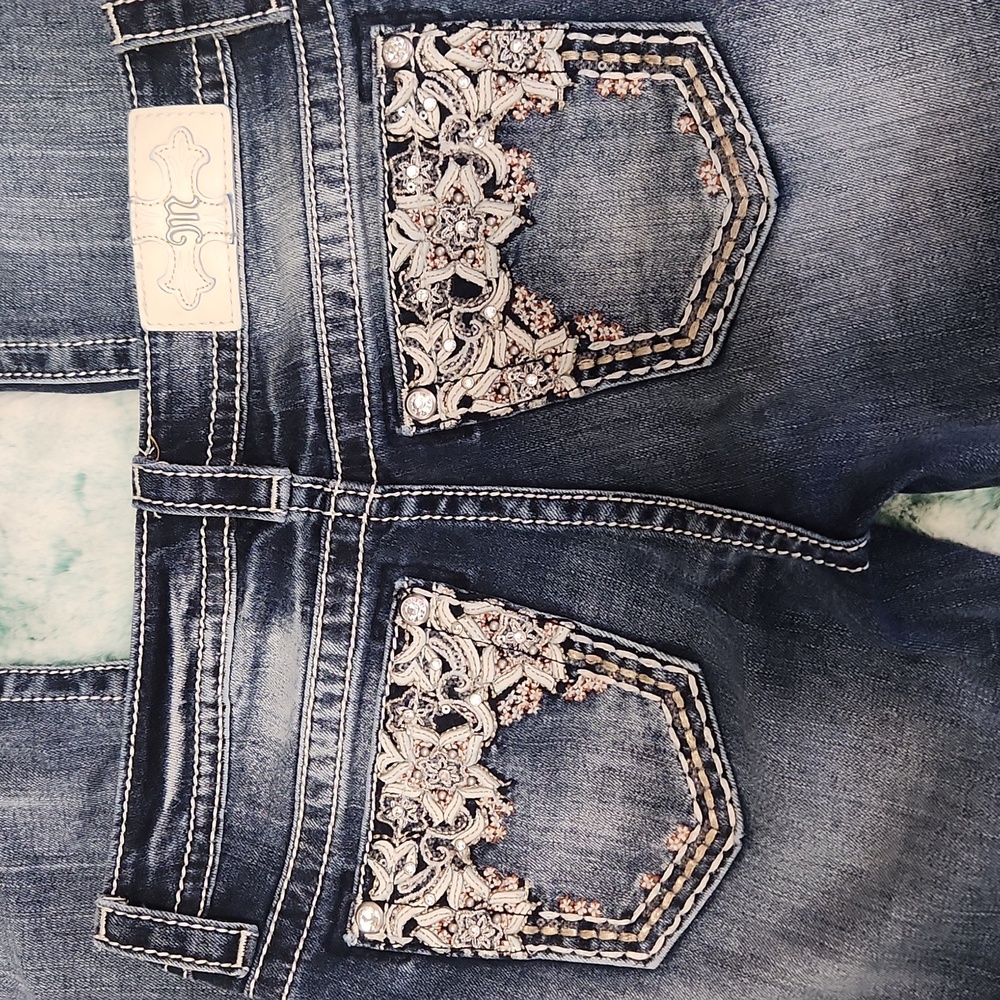 Miss Me CHLOE Bootcut Jeans 27 x 34 color M557 style M3292B Women's 27 Boot Cut